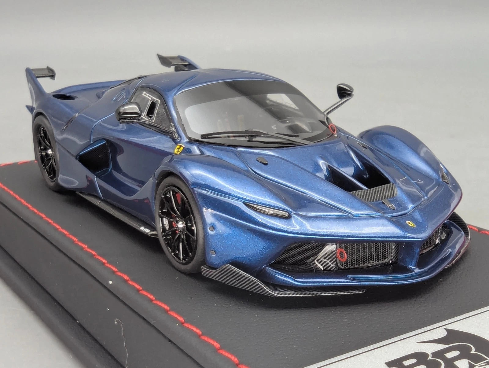 Modellautos 1:43 BBR Deluxe Calsito Ferrari FXX-K Blue Nart Ltd 01/20 OVP
