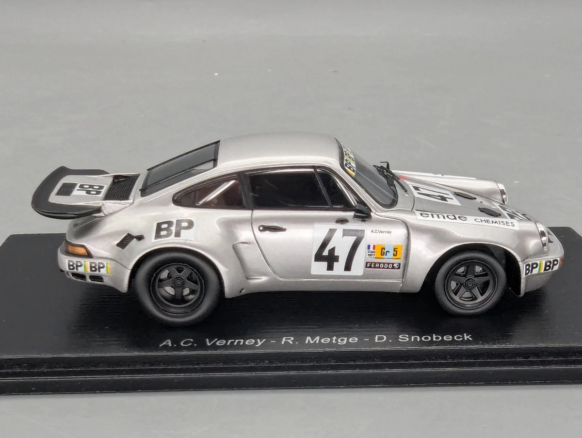 Modellautos 1:43 Spark S7500 Porsche 911 RSR 24h Le Mans 1977 #47 OVP