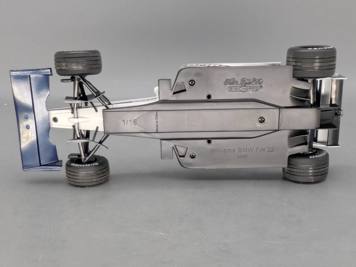 Modellautos 1:18 Minichamps Williams BMW F1 FW22 2000 #9 R Schumacher Dealer OVP