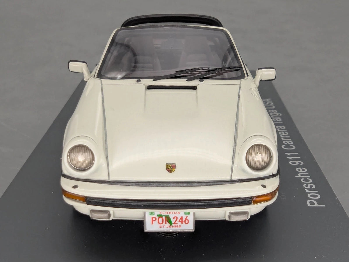 Modellautos 1:43 Neo Scale Models 43246 Porsche 911 Carrera Targa USA Weiß OVP