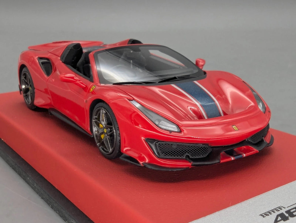 Modellautos 1:43 BBR Concept43 Ferrari 488 Pista Spider RHD Rot Ltd 01/20 OVP