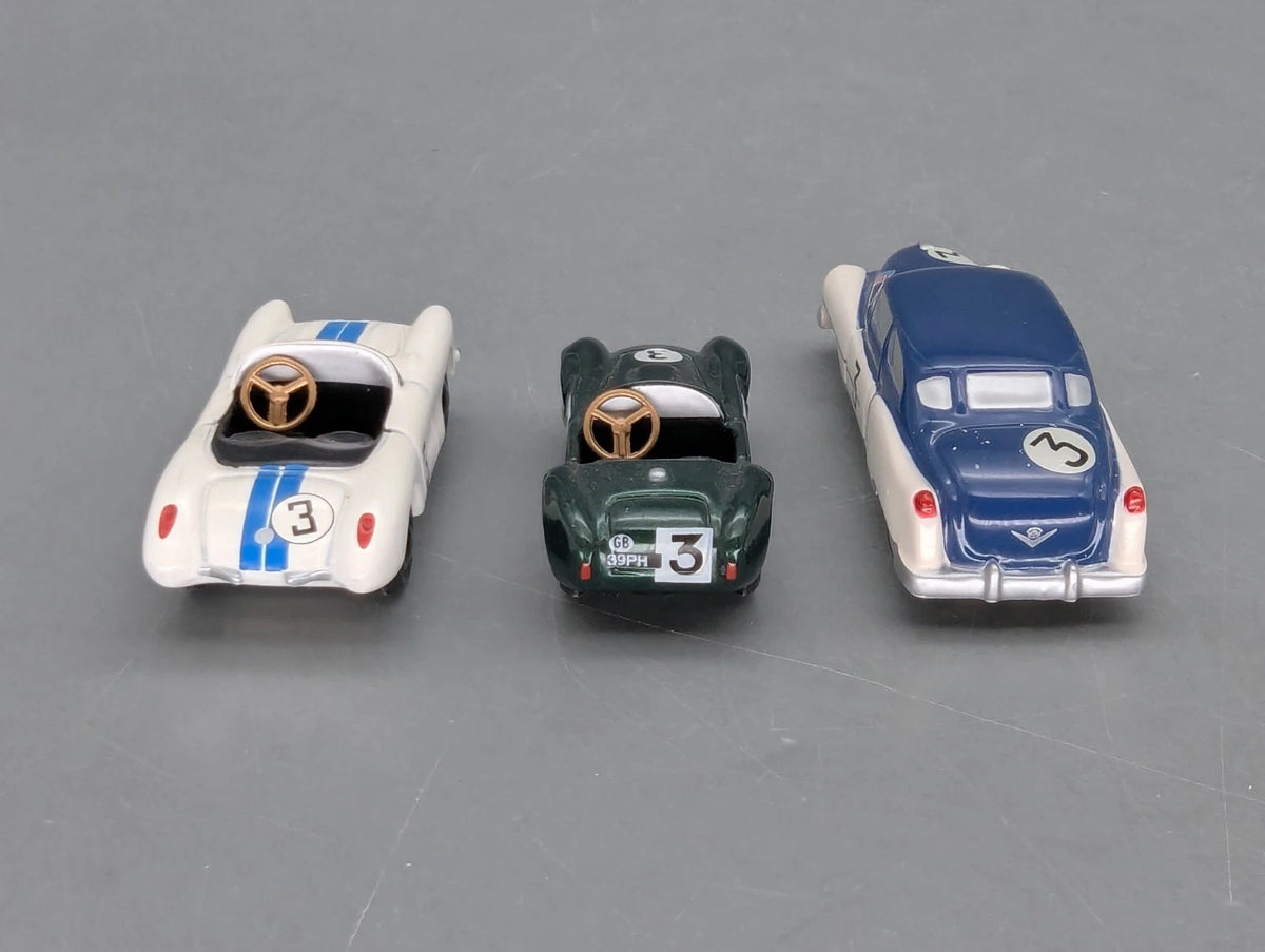 Modellautos 1:90 Schuco Piccolo 3-tlg Set Motor Klassik Sportwagen Legenden OVP