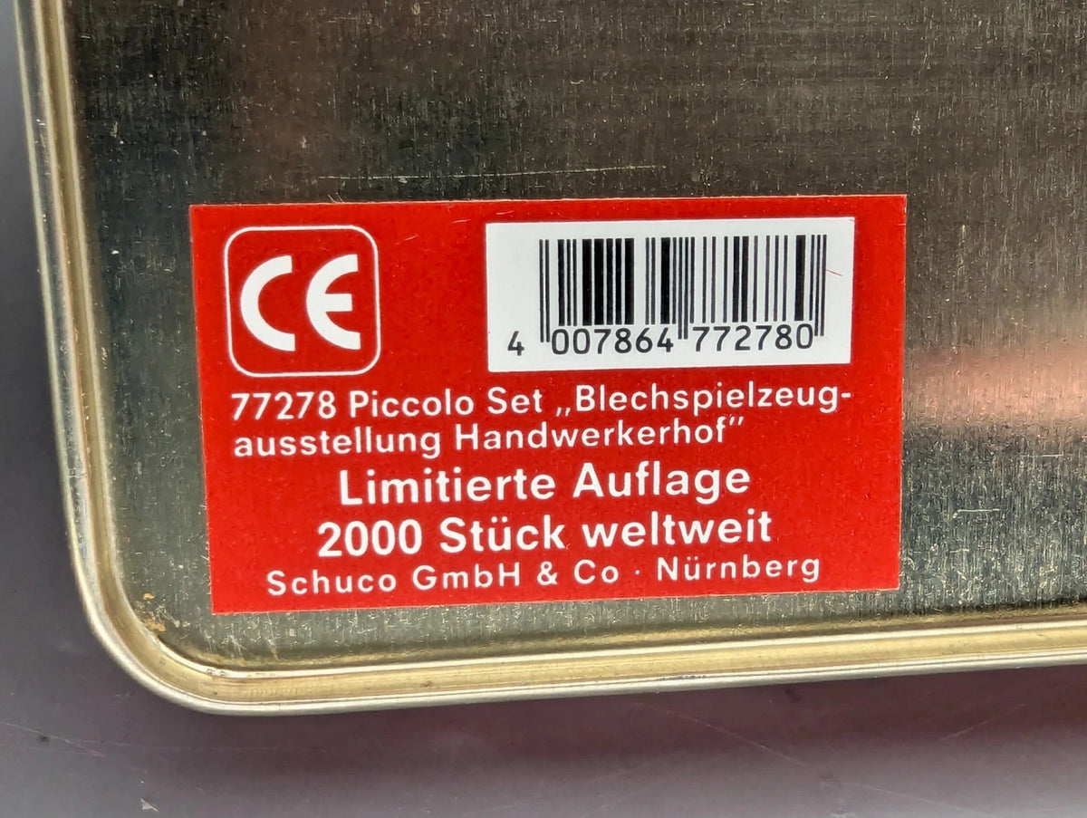 Modellautos 1:90 Schuco Piccolo Mercedes 170V Handwerkerhof Nürnberg 1998 OVP