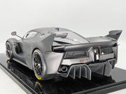 Modellautos 1:12 BBR Ferrari FXX-K Matt Black Ltd 03/05 Vitrine OVP