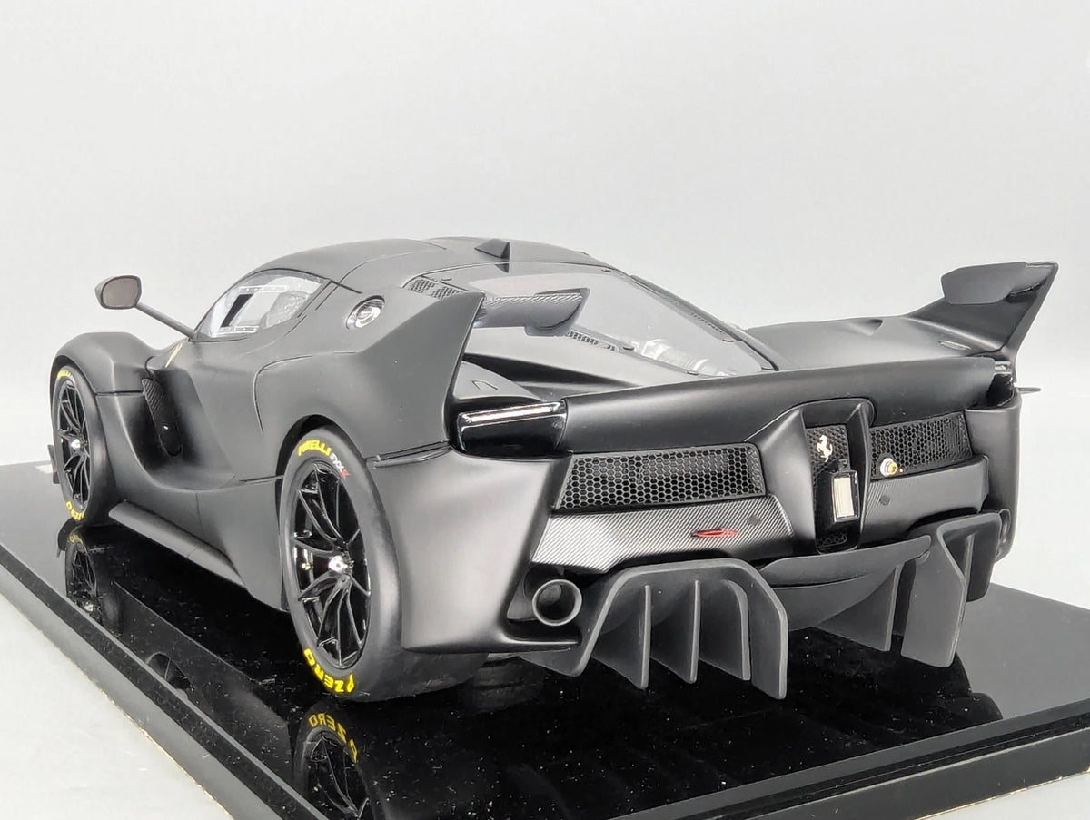 Modellautos 1:12 BBR Ferrari FXX-K Matt Black Ltd 03/05 Vitrine OVP