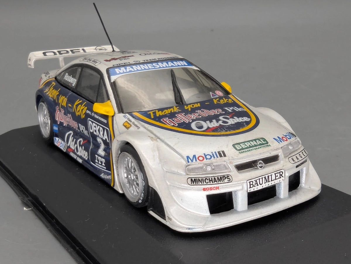 Modellautos 1:43 Minichamps Opel Calibra V6 DTM 1996 Bye Bye Keke #2 Rosberg OVP