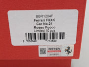 Modellautos 1:12 BBR Ferrari FXX-K 2014 Car #21 Rosso Fuoco Ltd 03/10 OVP