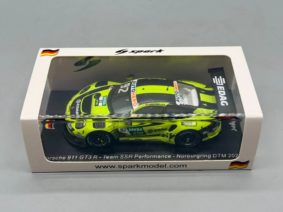 Modellautos 1:43 Spark Porsche 911 GT3 R Team SSR Performance Nürburgring + OVP