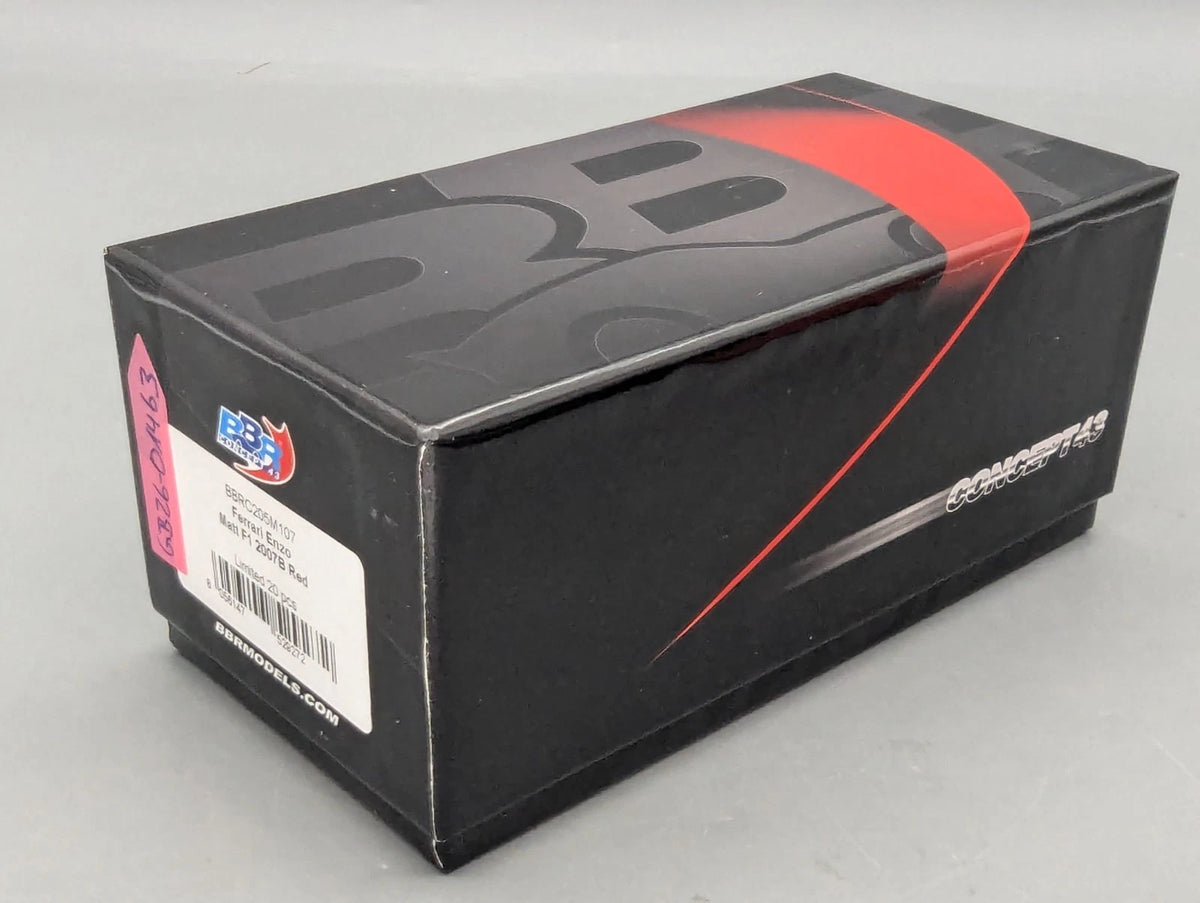 Modellautos 1:43 BBR Concept43 Ferrari Enzo Matt F1 2007B Red Ltd 08/20 mit OVP