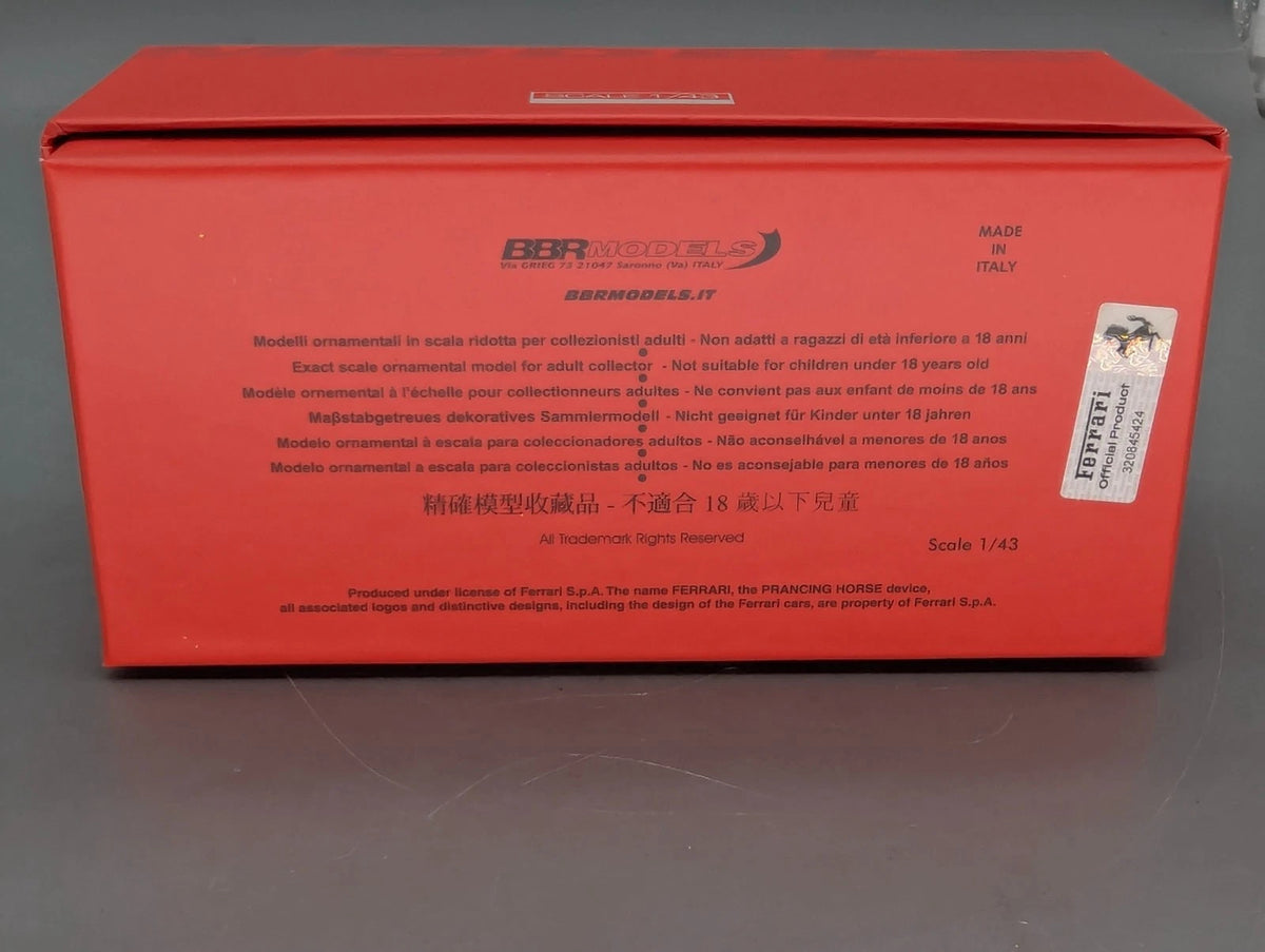 Modellautos 1:43 BBR Ferrari 250 GT Pininfarina Serie 1 Cabrio Ltd 01/20 OVP