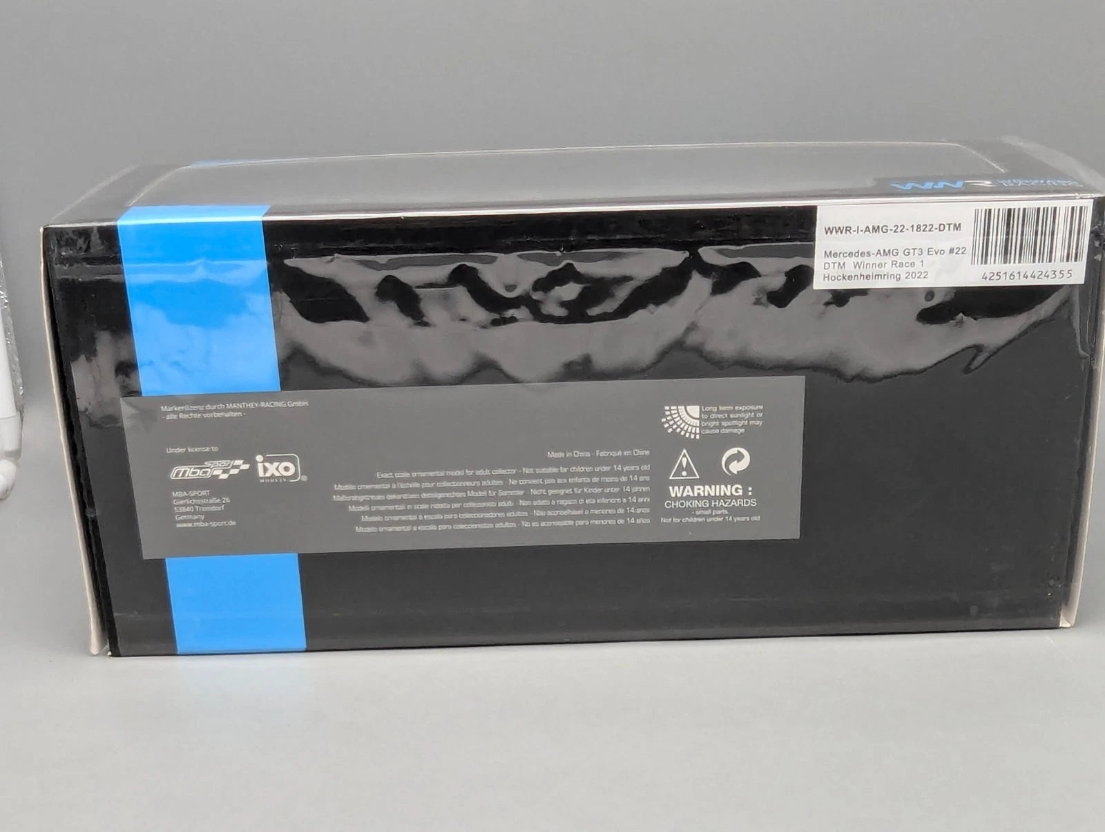 Modellautos 1:18 Ixo Mercedes AMG GT3 Evo WINNER Hockenheim DTM 2022 #22 mit OVP