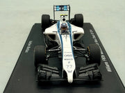 Modellautos 1:43 Spark Williams FW36 Mercedes 3rd Abou Dhabi GP 2014 mit OVP