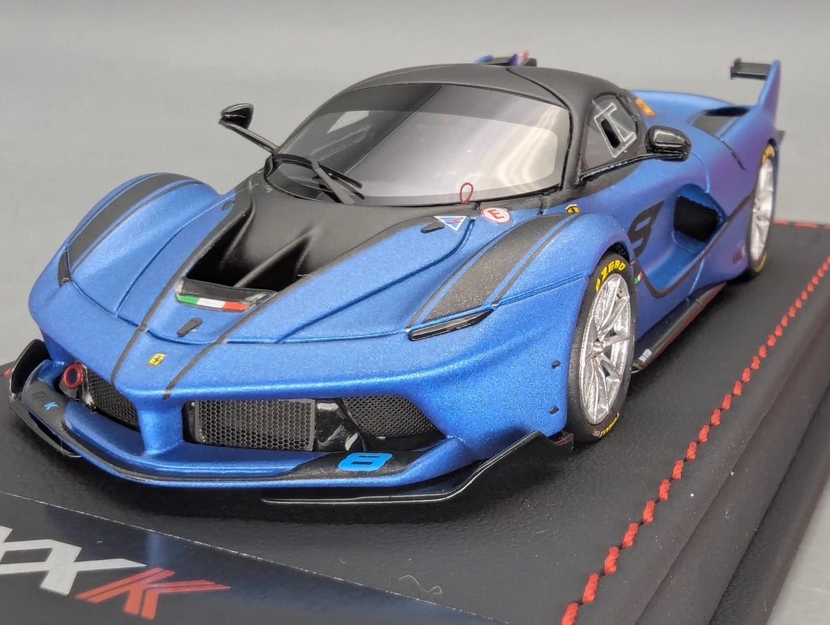 Modellautos 1:43 BBR Deluxe Calsito Ferrari FXX-K Car #8 Blu Corsa Ltd 01/20 OVP