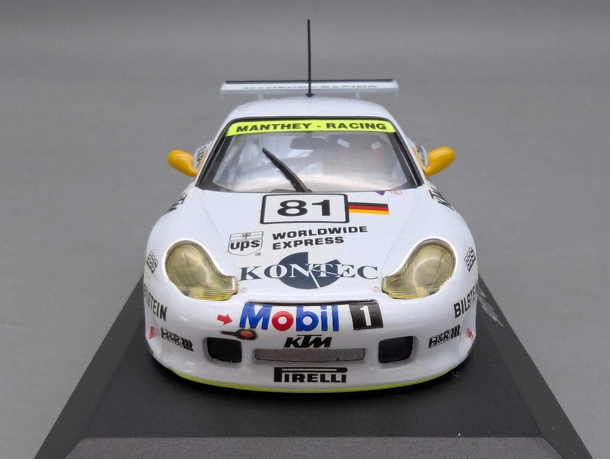 Modellautos 1:43 Minichamps Porsche 911 GT3 R #81 mit WAP Dealer OVP