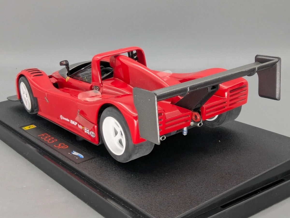 Modellautos 1:18 Hot Wheels Elite Ferrari F333 SP Red in OVP