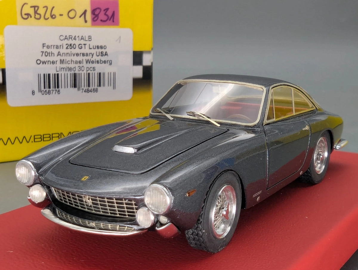 Modellautos 1:43 BBR Ferrari 250 GT Lusso S/N 5163 Ltd 01/30 in OVP