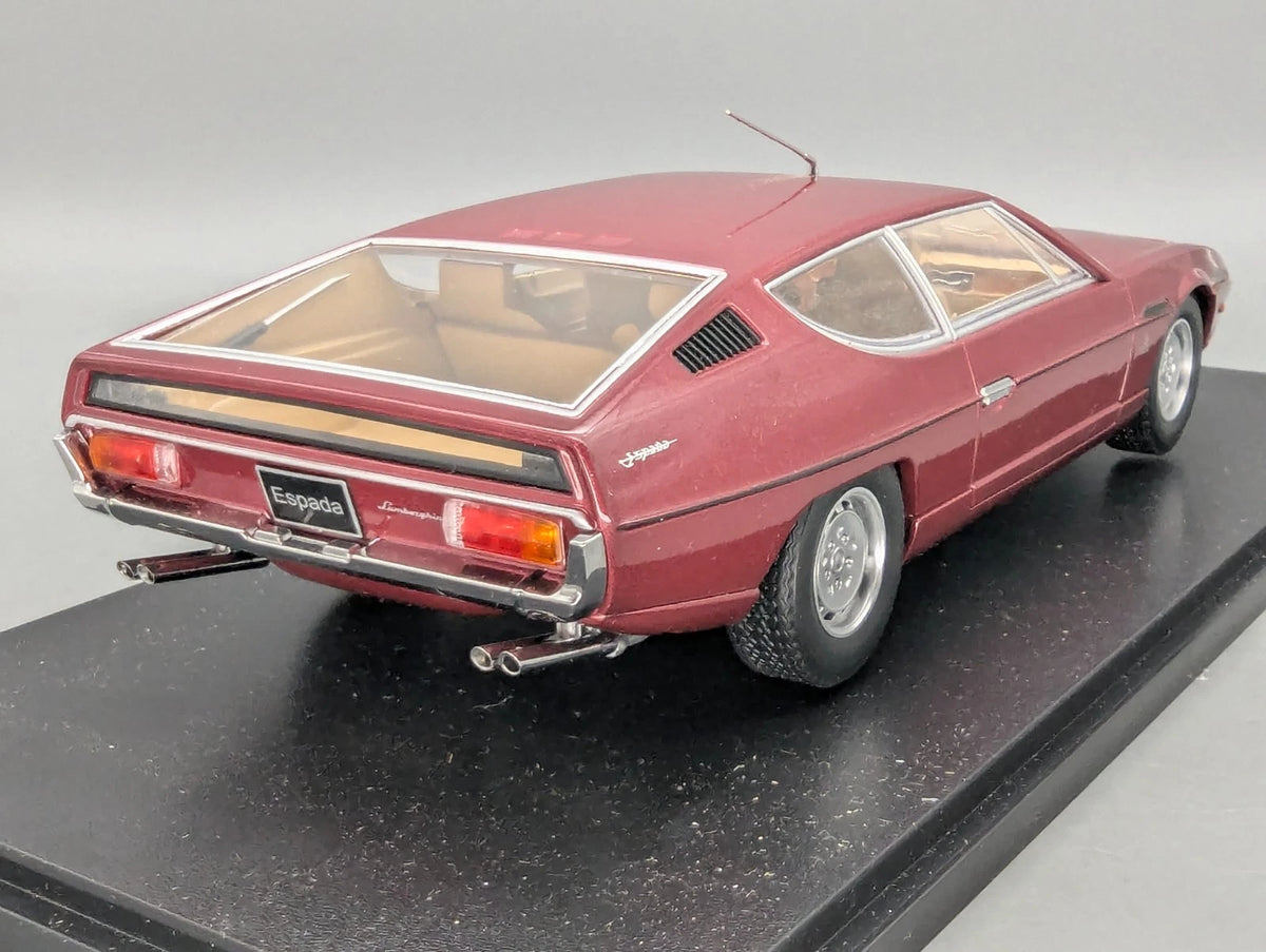 Modellautos 1:18 KK-Scale Lamborghini Espada S2 1970 Rot Metallic mit OVP