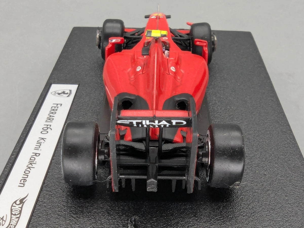 Modellautos 1:43 Hot Wheels Racing Ferrari F60 #4 Kimi Raikkönen mit OVP