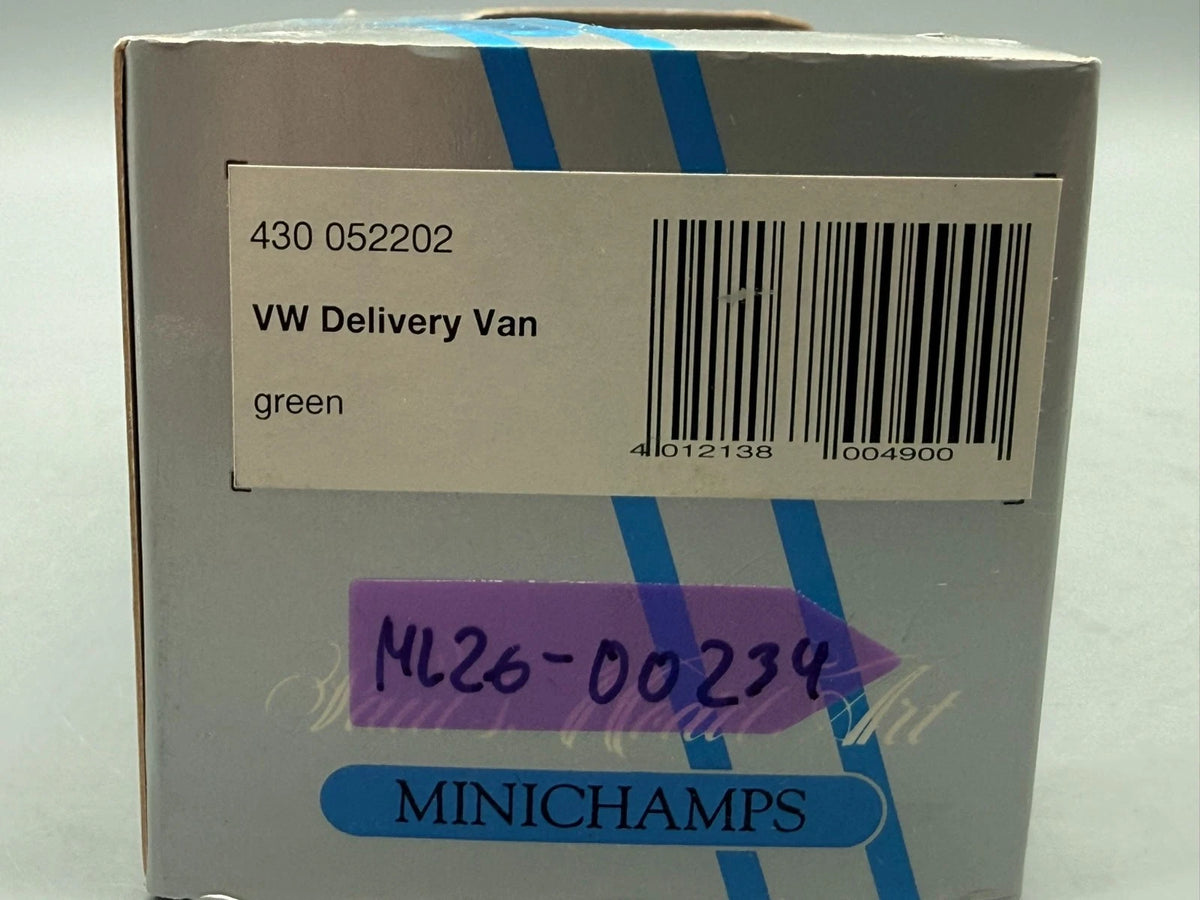 Modellautos 1:43 Minichamps VW Bus Delivery Van mit OVP