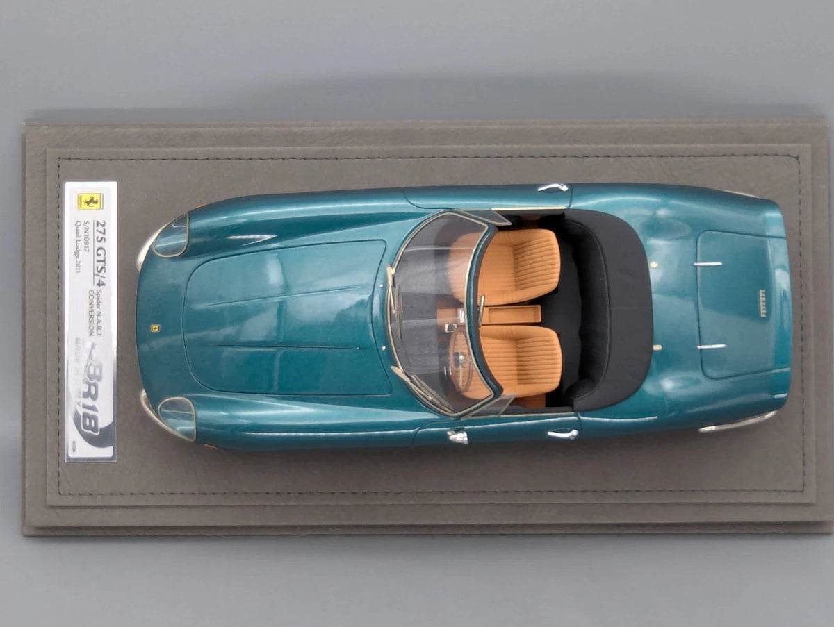 Modellautos 1:18 BBR Ferrari 275 GTB/4 Spider NART S/N 10917 01/36 pcs OVP