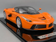 Modellautos 1:12 BBR Ferrari LaFerrari Honda Orange Gloss Black Roof L 07/10 OVP