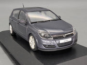 Modellautos 1:43 Minichamps Opel Astra Blau Grau Metallic mit Dealer OVP