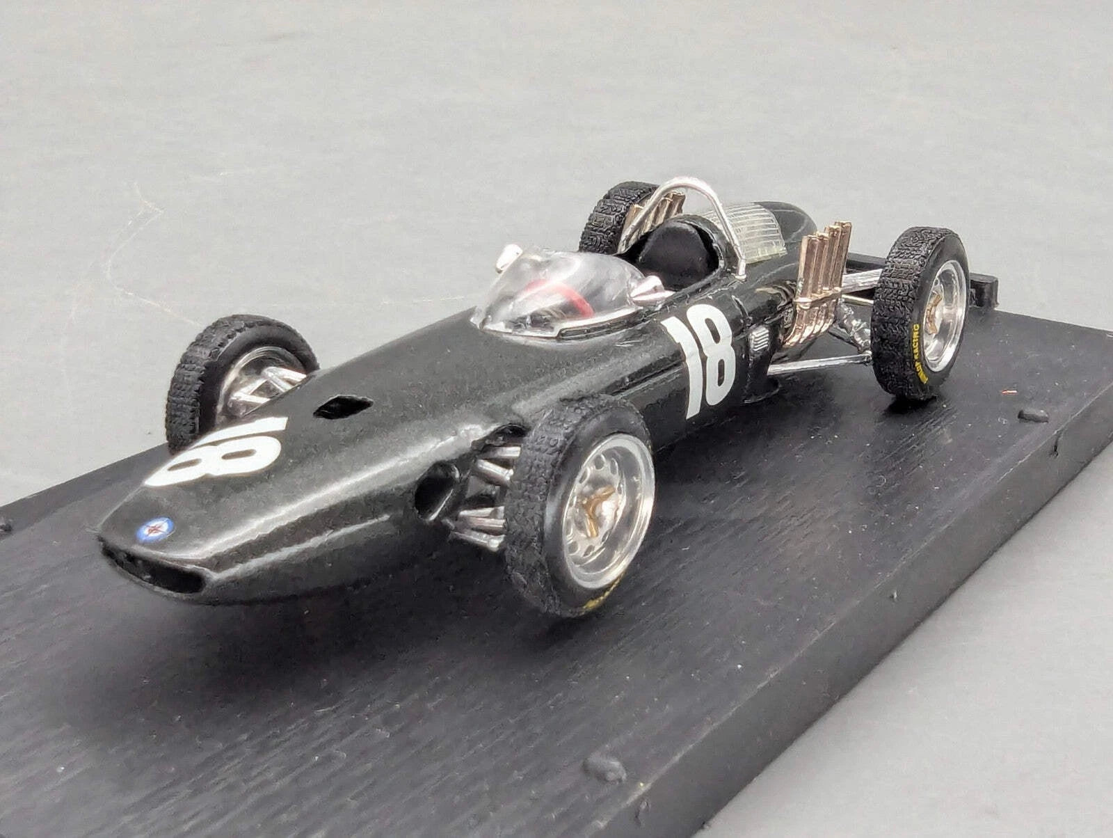 Modellautos 1:43 Brumm BRM P57 GP NL und D 1962 #18 Richie Ginther mit OVP