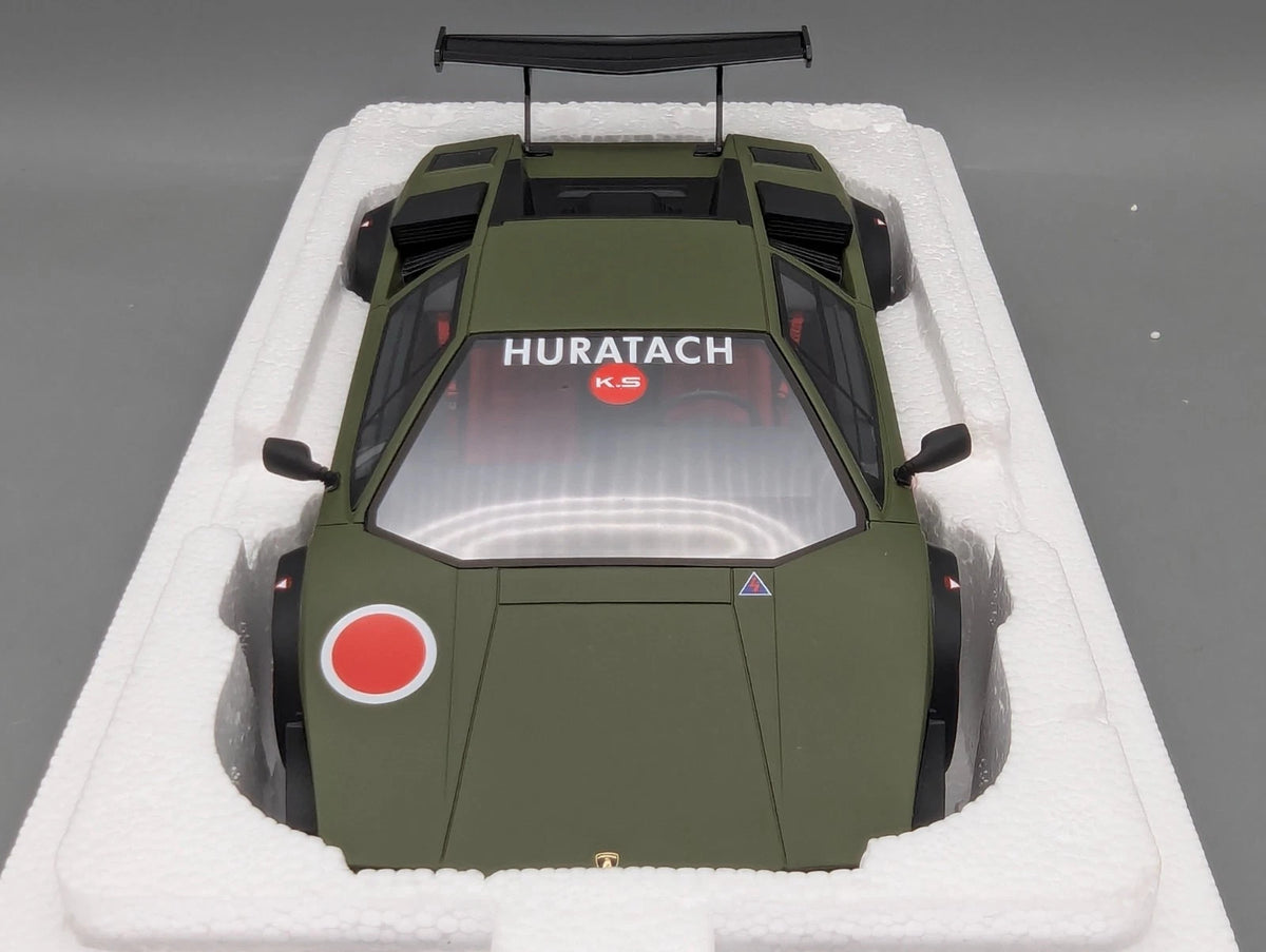 Modellautos 1:18 GT Spirit GT809 Lamborghini K.S Huratach Kaki mit OVP