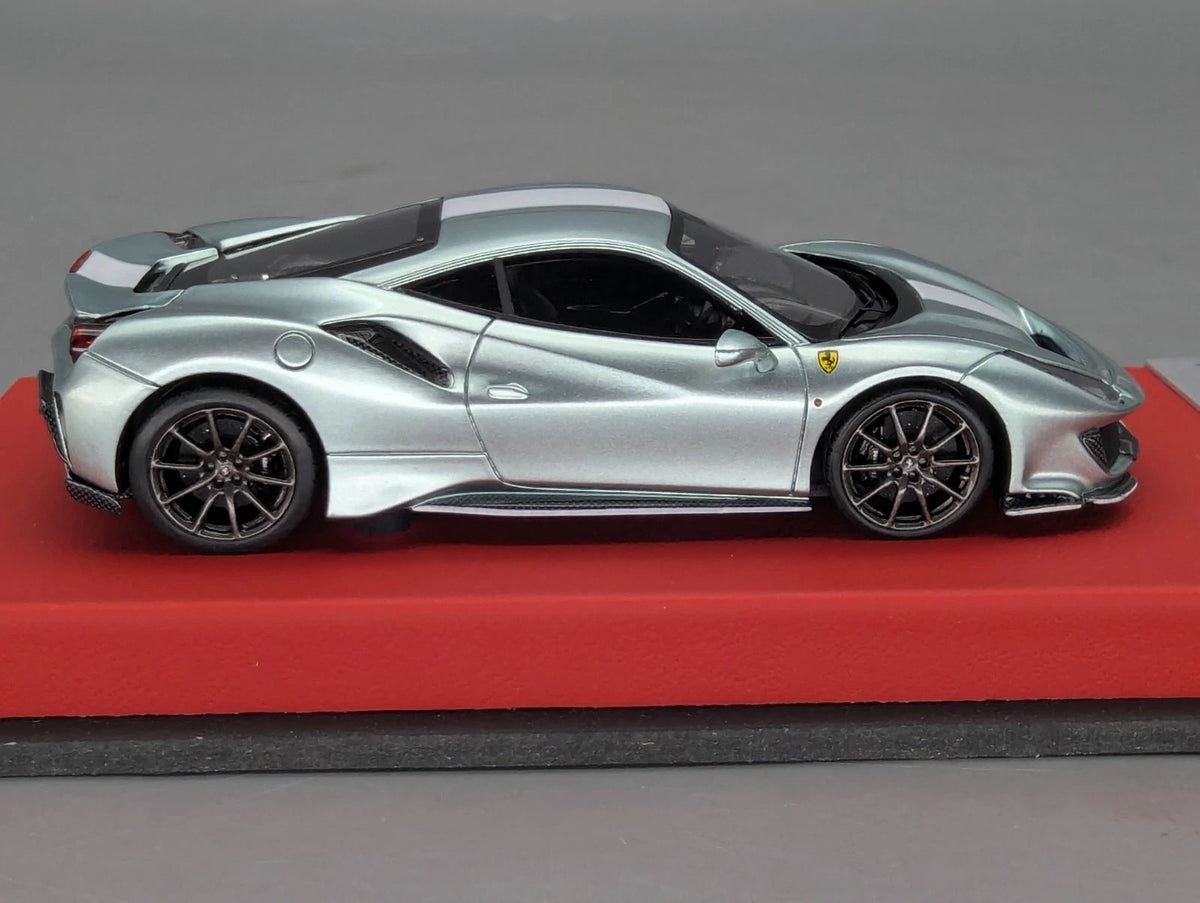 Modellautos 1:43 BBR Concept43 Ferrari 488 Pista RHD 2019 Verde France 17/20 OVP