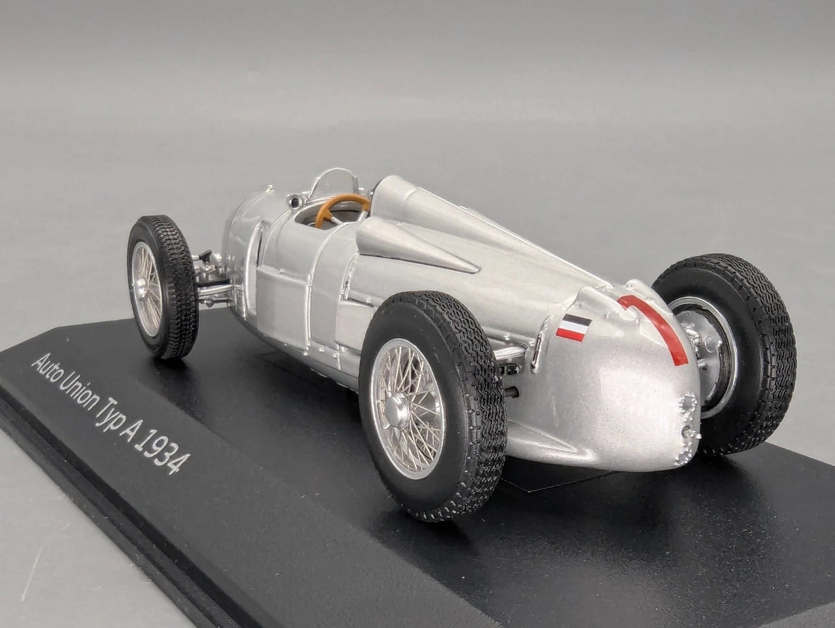 Modellautos 1:43 Minichamps Auto Union Typ A WINNER 1934 #1 H. Stuck Dealer OVP
