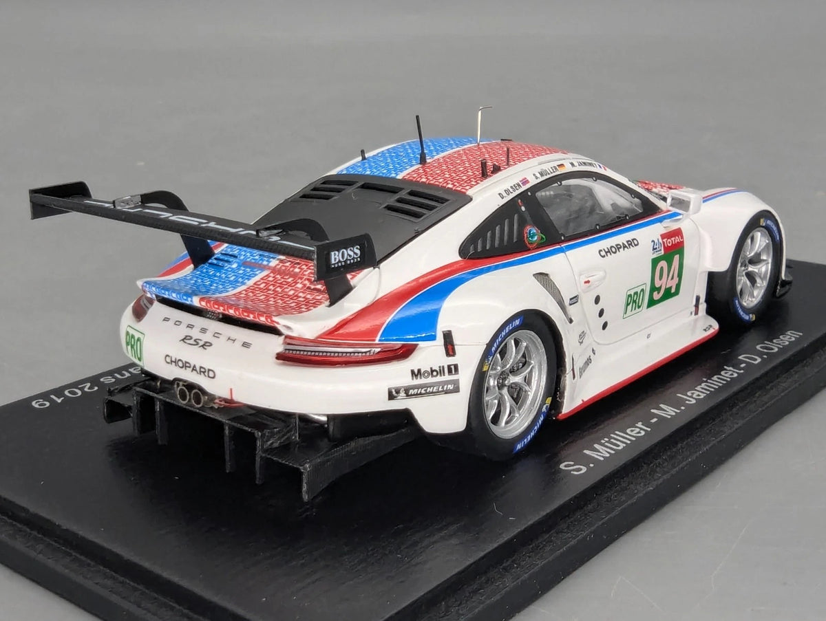 Modellautos 1:43 Spark S7939 Porsche 911 RSR 24h Le Mans 2019 #94 mit OVP