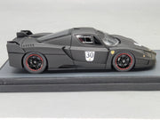 Modellautos 1:43 BBR Ferrari FXX  2006 Black Matt mit Vitrine OVP