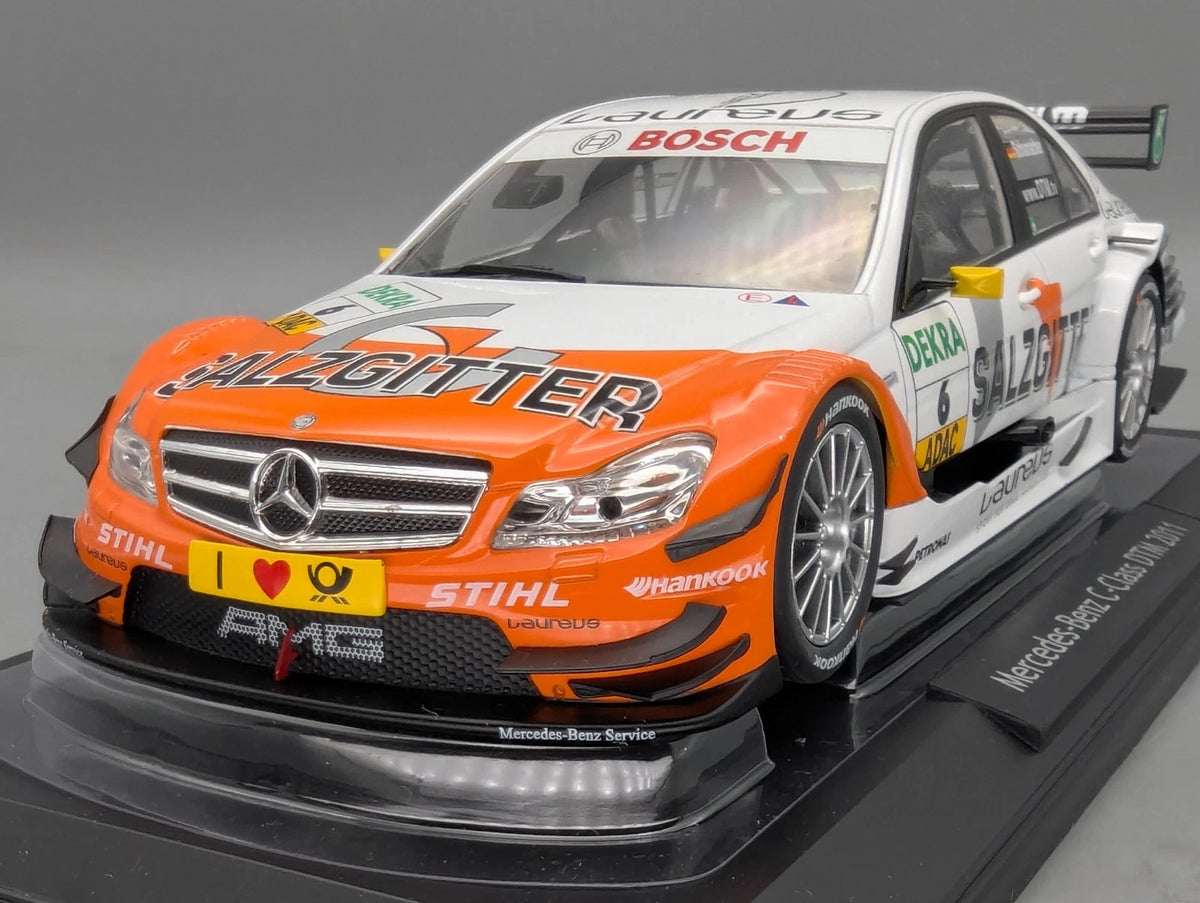 Modellautos 1:18 Norev Mercedes-Benz C-Class DTM 2011 #6 R. Schumacher mit OVP