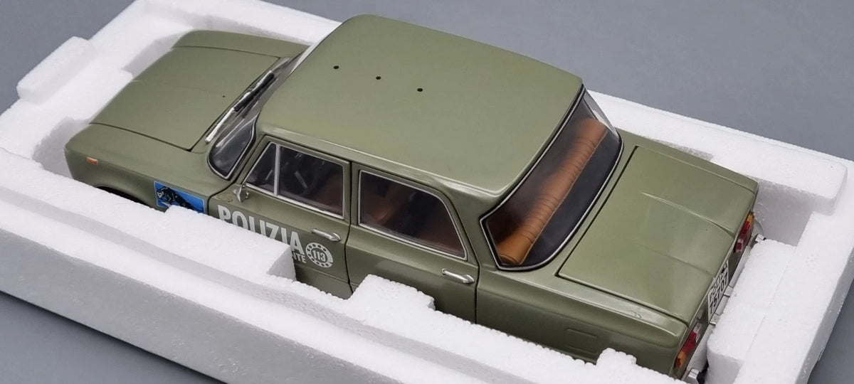 Modellautos 1:18 Minichamps 180 120991 Alfa Romeo Giulia Polizia OVP