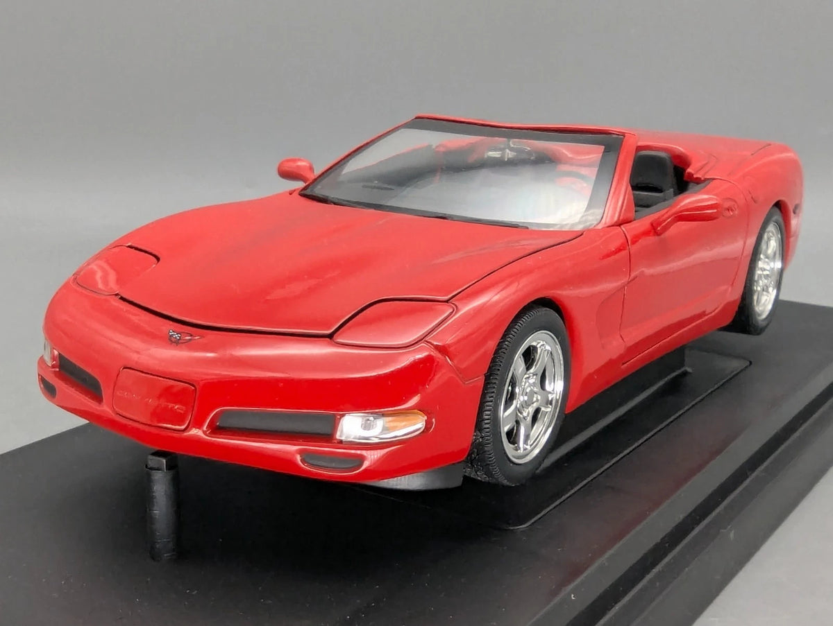 Modellautos 1:18 Ertl Chevrolet Corvette 1998 Rot American Muscle XXX mit OVP