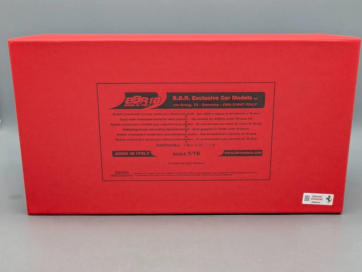 Modellautos 1:18 BBR Ferrari 275 GTB/4 1966 Weiß Rain Version 01/04 mit  OVP