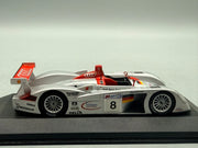 Modellautos 1:43 Minichamps Audi R8S Winner Le Mans 24h 2000 #8 mit OVP