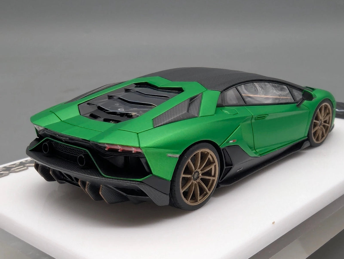 Eidolon Make Up 1:43 Lamborghini Aventador LP780-4 Ultimae 2021 Verde 46/60 OVP