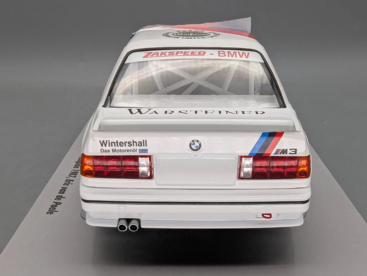 Modellautos 1:18 Werk83 BMW M3 E30 DTM Champion 1987 #2 E. van de Poele mit OVP