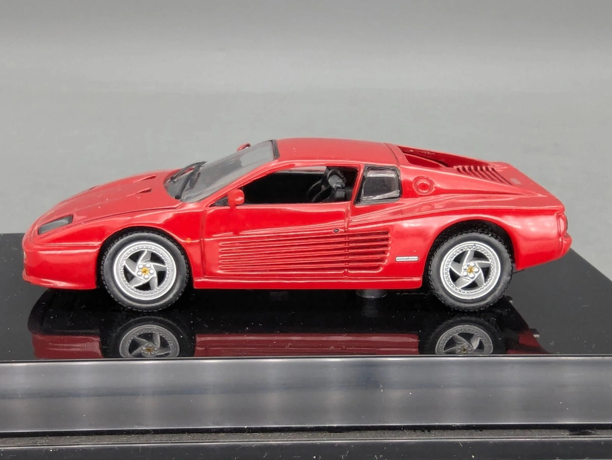 Modellautos 1:43 Hot Wheels Ferrari F512M 1994 rot mit OVP
