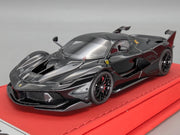 Modellautos 1:43 BBR Deluxe Calsito Ferrari FXX-K Gloss Black Ltd 03/20 OVP