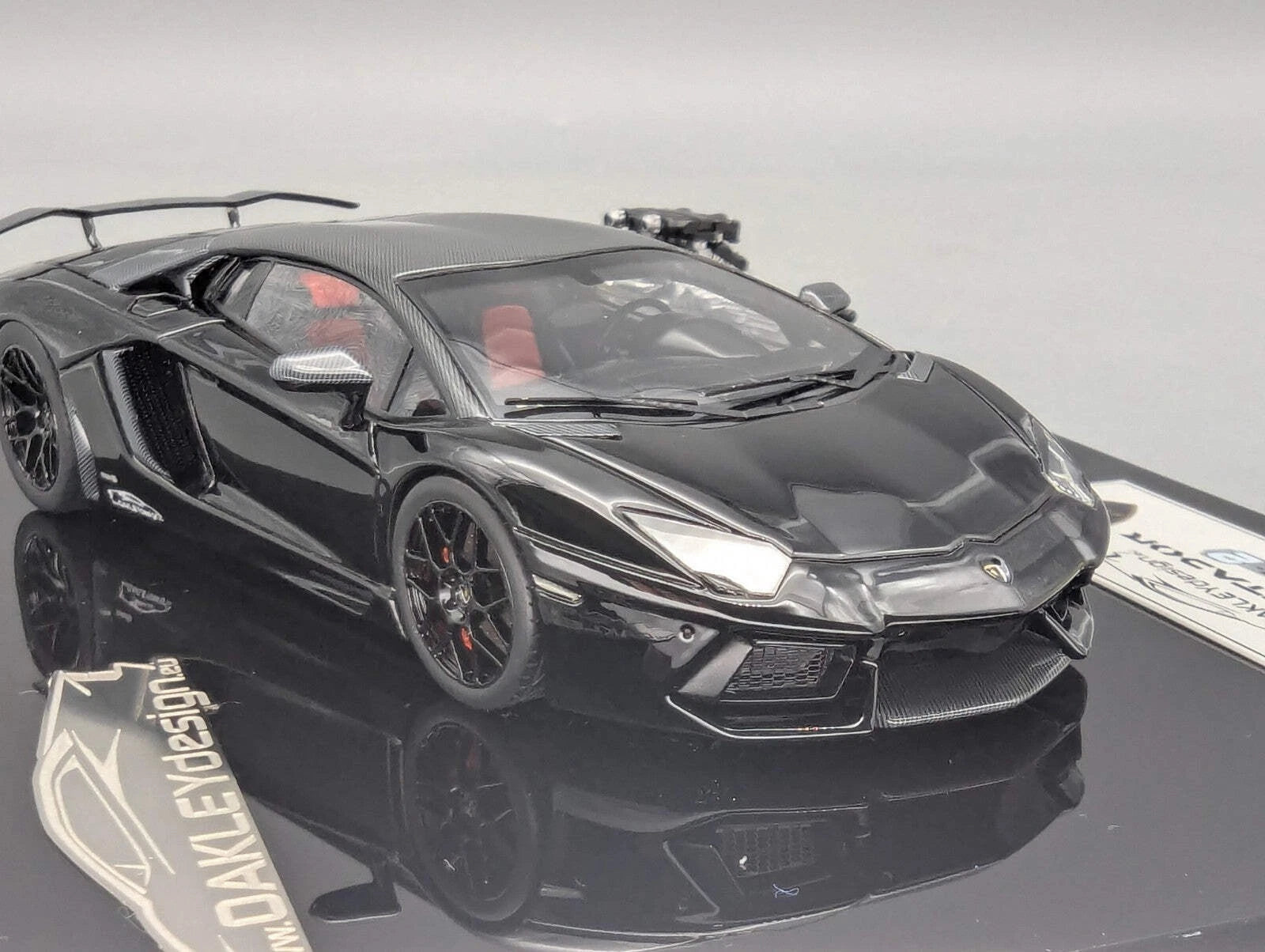 Eidolon Make Up 1:43 Lamborghini Aventador LP760-2 Engine Set Oakley Black OVP