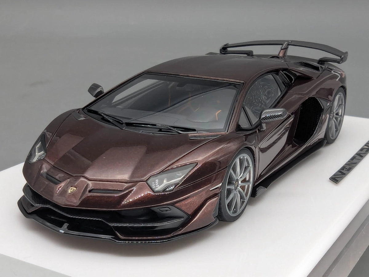Eidolon Make Up 1:43 Lamborghini Aventador SVJ 2018 Marrone Eklip. Ltd 38/50 OVP