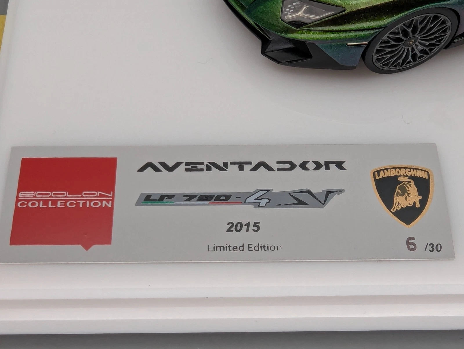 Eidolon Make Up 1:43 Lamborghini Aventador LP750-4 SV 2015 Engine Set 06/30 OVP