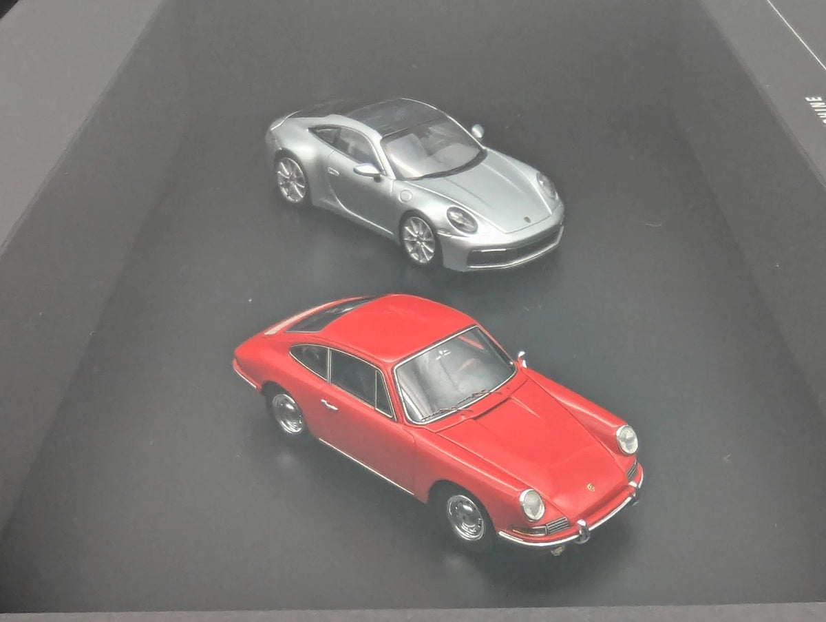 Modellautos 1:43 Spark Porsche Timeless Machine Set 901 & 992 WAP0929190K OVP