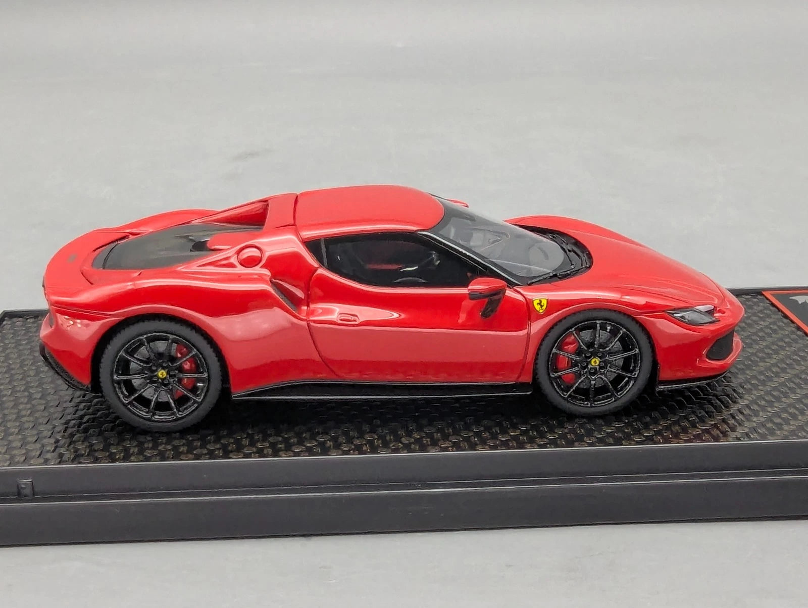 Modellautos 1:43 BBR Concept43 Ferrari 296 GTB Rosso Corsa 322 Ltd 53/96 mit OVP