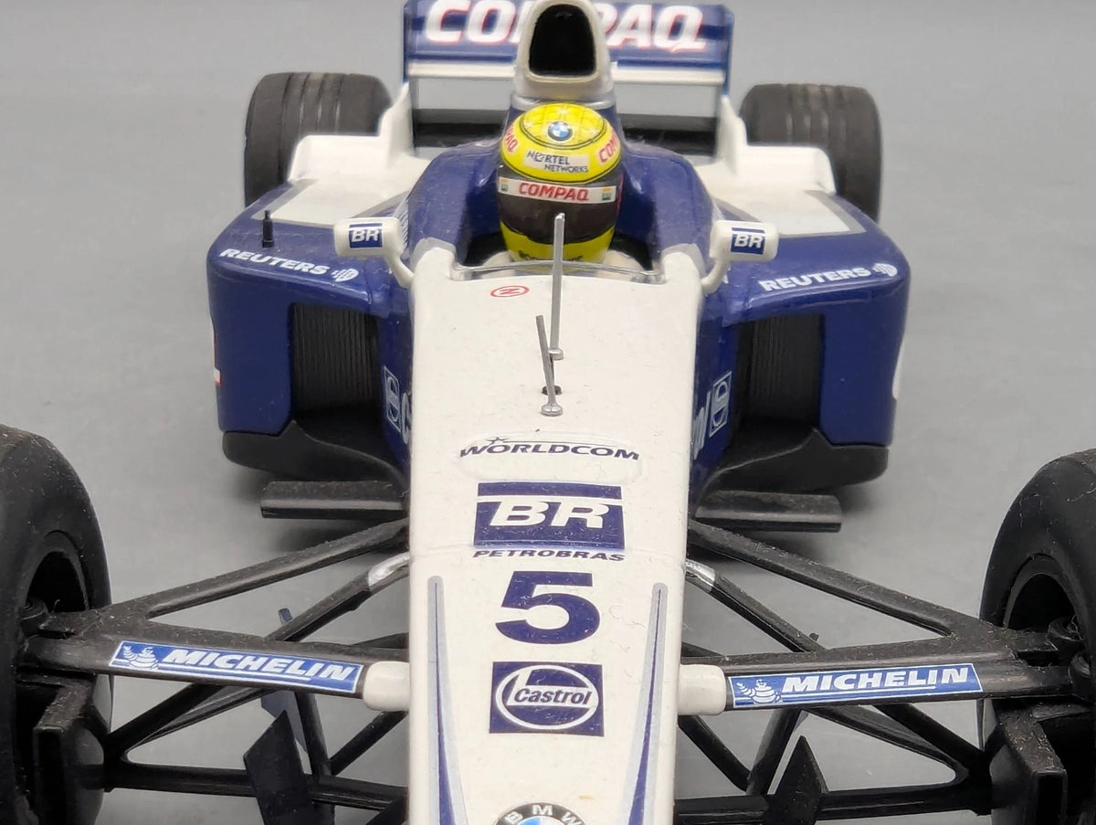 Modellautos 1:18 Minichamps Williams BMW F1 FW22 2000 #5 Launch Car OVP