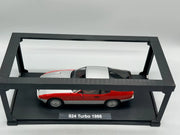 Modellautos 1:18 KK-Scale Porsche 924 Turbo 1986 Silber Rot mit OVP