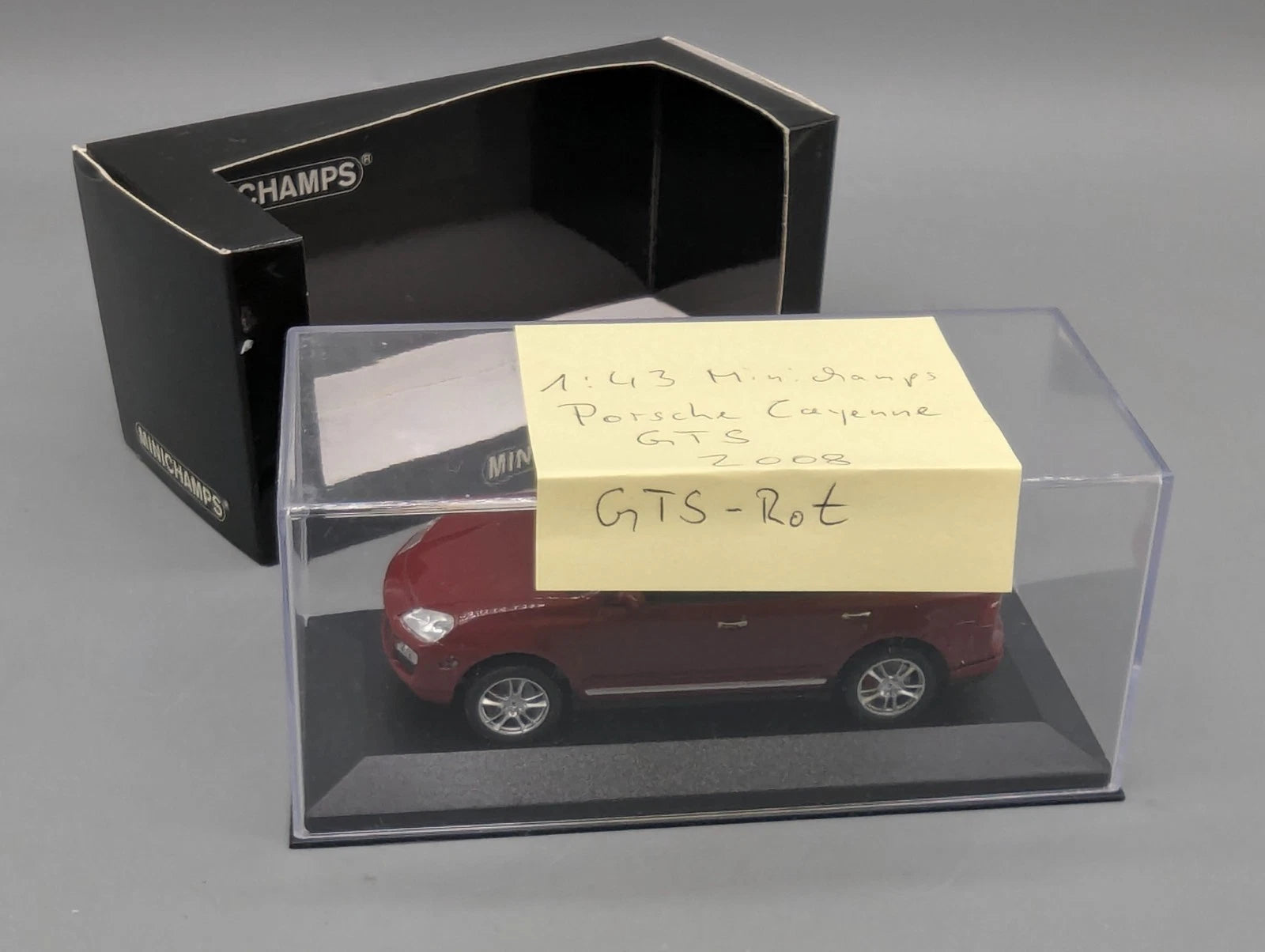 Modellautos 1:43 Minichamps Porsche Cayenne GTS 2008 GTS-Rot mit OVP