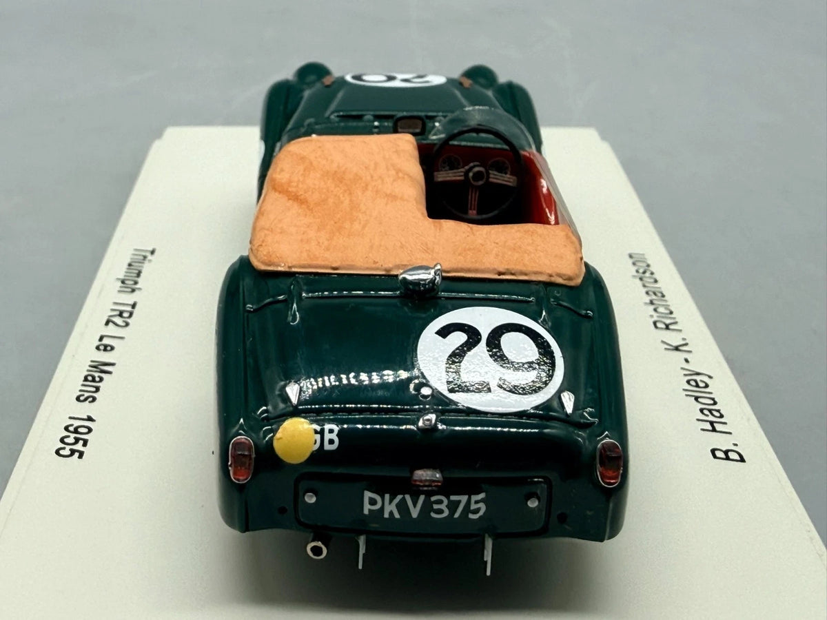 Modellautos 1:43 Spark Triumph TR2 Le Mans 1955 #29 + OVP